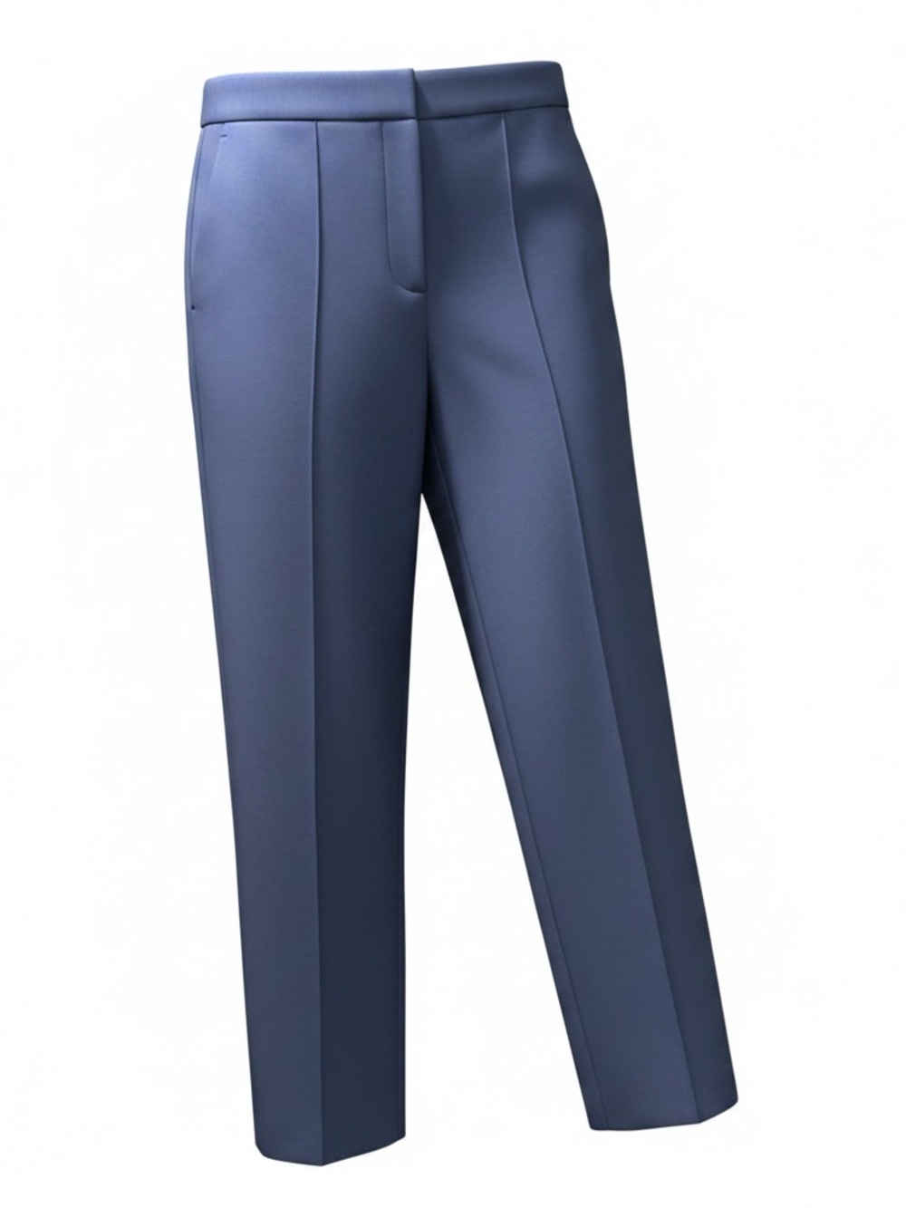 Ann Taylor - The Slim Trouser in Double Knit, Size 10, navy